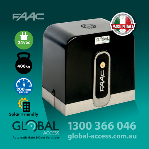 FAAC C721 24V ELECTRIC SLIDING GATE MOTOR